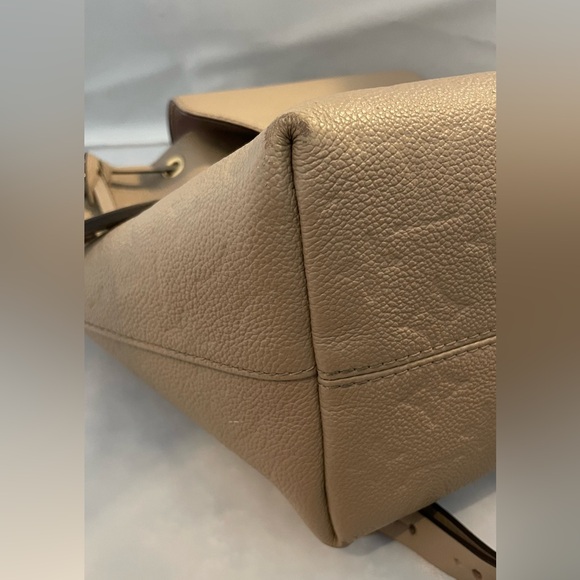 Authentic Louis Vuitton Montsouris Backpack Monogram Empreinte Leather - Picture 7 of 10